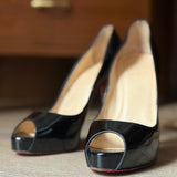 New Very Prive 120 Black Patent leather