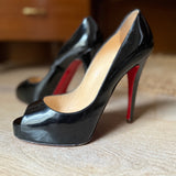 New Very Prive 120 Black Patent leather