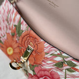 Floral Clutch with Chain