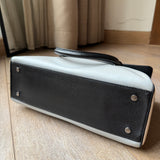 Peyton Satchel Leather Large