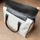 Peyton Satchel Leather Large