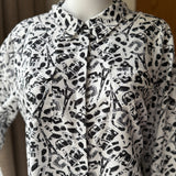 Karl Lagerfeld Paris Whimsical Paris Button Down Shirt
