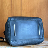 Black Monogram Paris Embossed Leather Limited Edition Speedy Cube 30 Bag