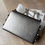 Jimmy Choo Black Lockett Shoulder Bag