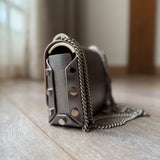 Jimmy Choo Black Lockett Shoulder Bag