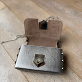 Jimmy Choo Black Lockett Shoulder Bag