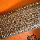 H belt buckle & Reversible leather strap 32 mm