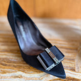 Zeri Satin Bow Pumps