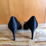 Zeri Satin Bow Pumps