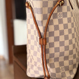 Louis Vuitton Damier Azur Canvas Neverfull MM Bag