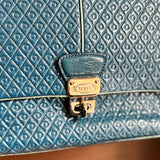 Tod's Signature Patent Tracollina Flap Bag
