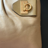 Gancini Leather Clutch and Shoulder Bag