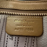 Gancini Leather Clutch and Shoulder Bag