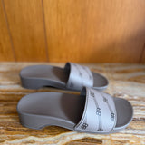 Pool Clog Slide Sandals in BB Monogram Rubber