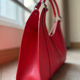 Leather Joy Bardot Shoulder Bag