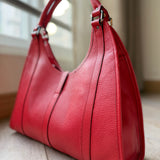 Leather Joy Bardot Shoulder Bag