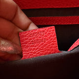 Leather Joy Bardot Shoulder Bag