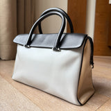 Peyton Satchel Leather Large